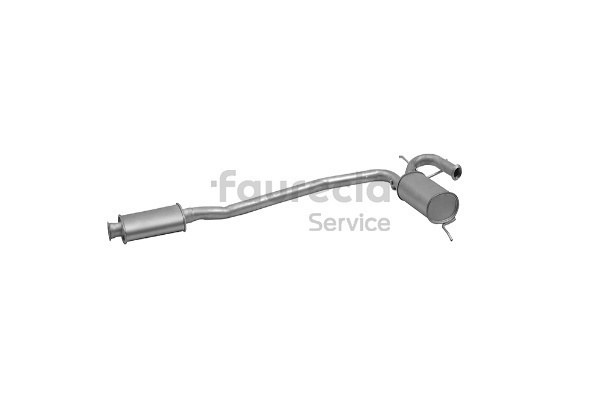 Faurecia FS55047 Srednji glusnik (izpusni lonec) Renault 19 II Chamade 1.4 78 km Bencin 1994