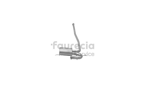 Faurecia FS55048 Srednji glusnik (izpusni lonec) Renault 19 II Chamade 1.7 90 km Bencin 1993