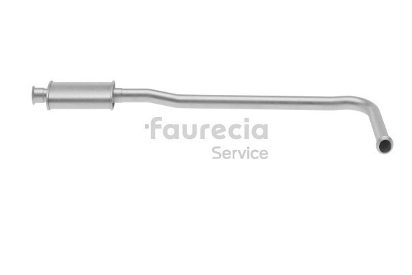 Faurecia FS55129 Forreste lyddæmper Renault Clio 1 1.9 D (B/C/S576, B/C/S57L) 64 HK Diesel 1996