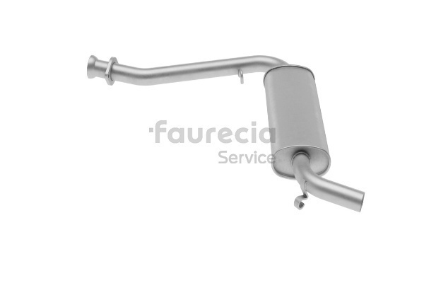 Faurecia FS55289 Forreste lyddæmper Renault 25 B29 2.1 Diesel 63 HK Diesel 1984