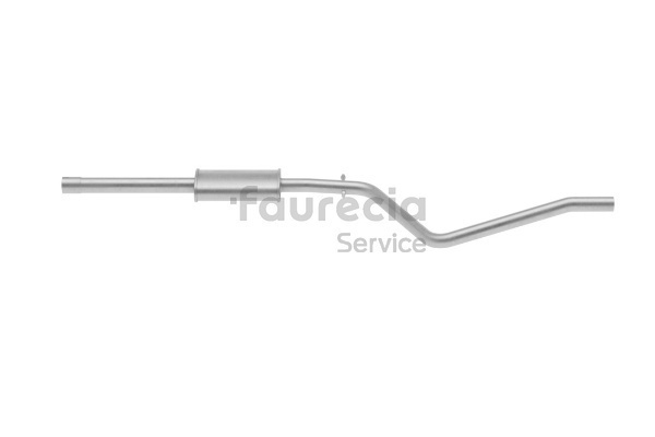 Faurecia FS55294 Forreste lyddæmper Dacia Logan LS 1.6 16V Flexifuel 105 HK Benzin/Ethanol 2023