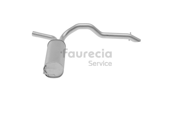 Faurecia FS55346 Einddemper OPEL Vivaro A Flatbed Vrachtwagen / Chassis (X83) 2.0 CDTI 114 Pk Diesel 2013