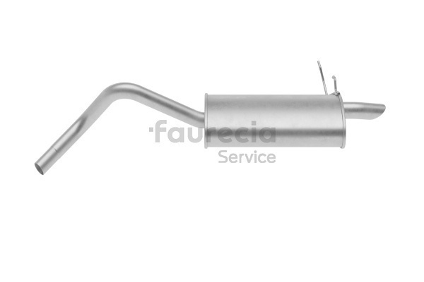 Faurecia FS55471 Einddemper Renault Kangoo Express 1.2 60 Pk Benzine 2000