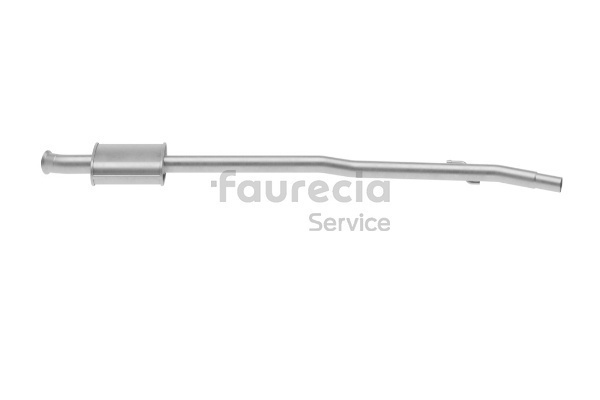 Faurecia FS55500 forreste lyddemper Renault Clio 2 1.4 (B/CB0C, B/CB0S) 75 hk Bensin 2002