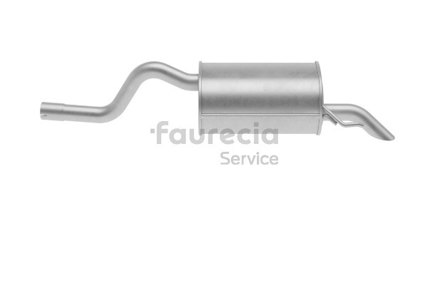 Faurecia FS55516 Zadnji lonec Renault Symbol Thalia 1.6 16V 107 km Bencin 2003
