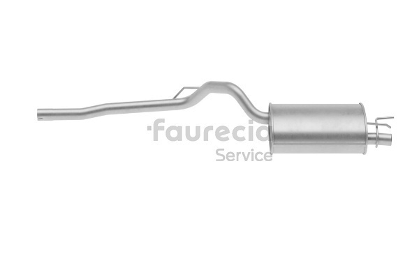 FS55586 Faurecia 8200038995 Endschalldämpfer