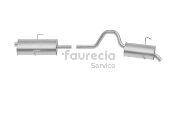 FS55603 Faurecia 6025315358 Endschalldämpfer