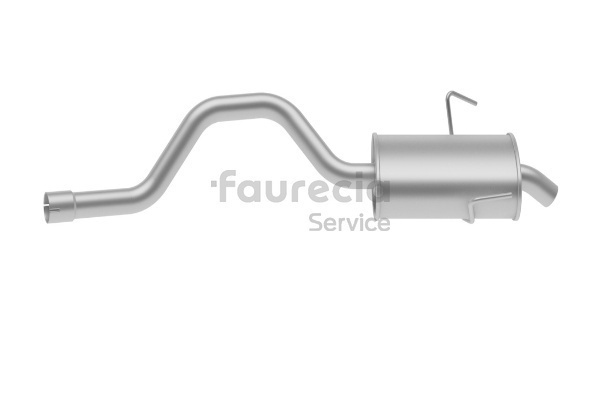 Faurecia 6025310951 Koncový tlmič výfuku FS55638