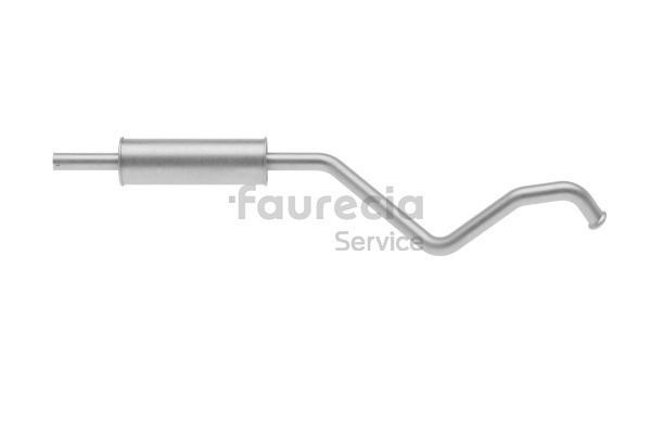 Faurecia FS55668 Forreste lyddæmper Renault Laguna 2 1.8 16V 117 HK Benzin 2003