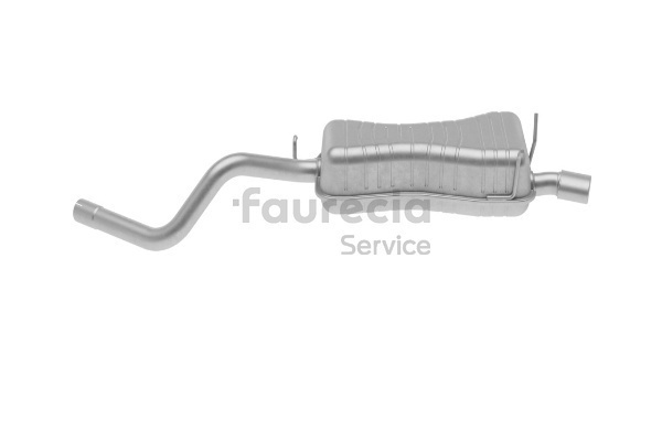 Faurecia FS55679 Koncový tlmič výfuku Renault Megane 1 Cabrio 2.0 16V 147 KS Benzín 1999