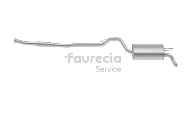 Faurecia FS55726 Galinis duslintuvo bakelis Twingo c06 1.2 54 AG benzinas 2004