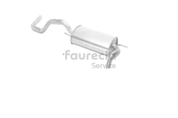 Faurecia 6K6 253 609 T Panela de escape traseira FS63104