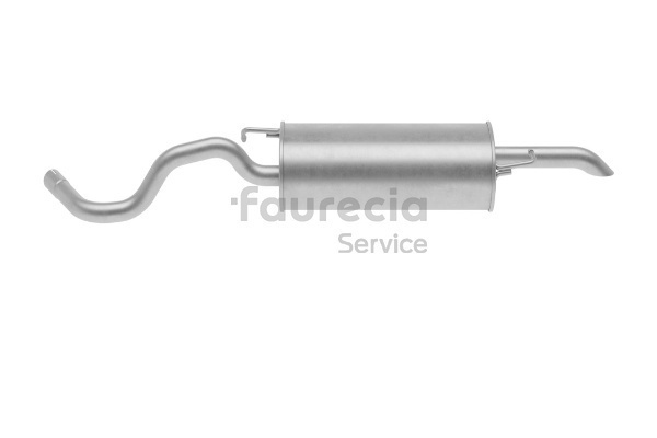 Faurecia FS63122 Zadnji lonec VW Bora 1j2 1.4 16V 75 km Bencin 2000