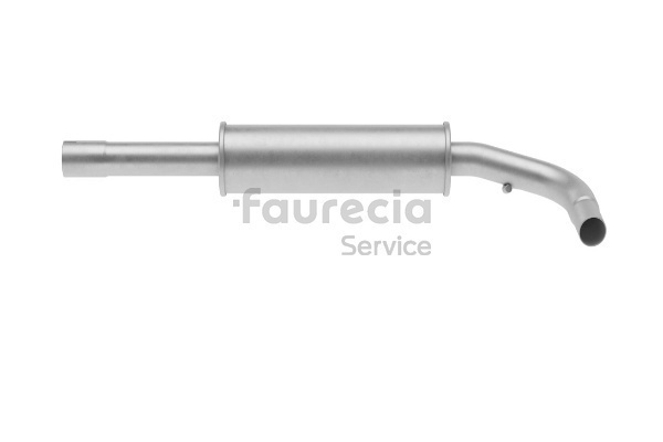 Faurecia FS63172 Forreste lyddæmper Lupo 3L 1.4 16V 75 HK Benzin 2003