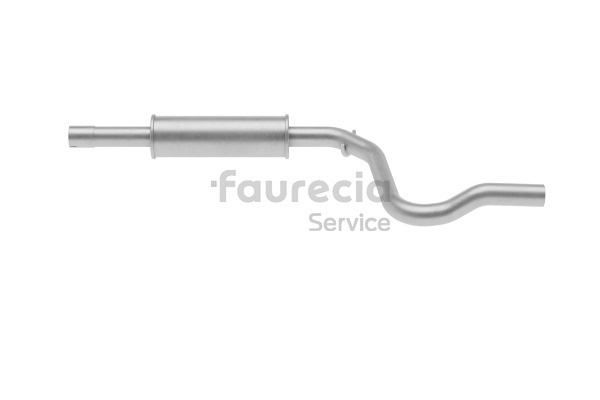 Faurecia FS63202 forreste lyddemper VW Caddy II Stasjonsvogn 1.9 SDI 64 hk Diesel 2001