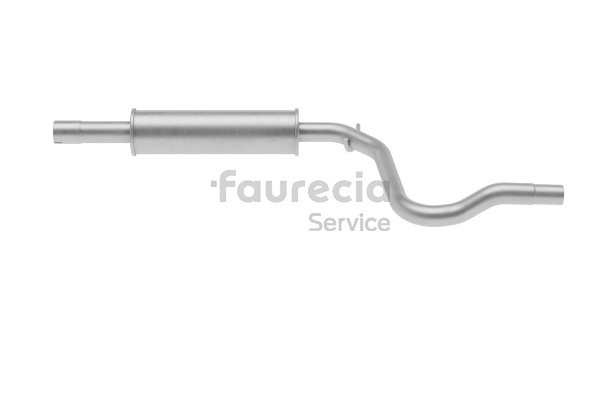 Faurecia FS63206 Srednji glusnik (izpusni lonec) VW Caddy 2 Van 1.4 75 km Bencin 2001