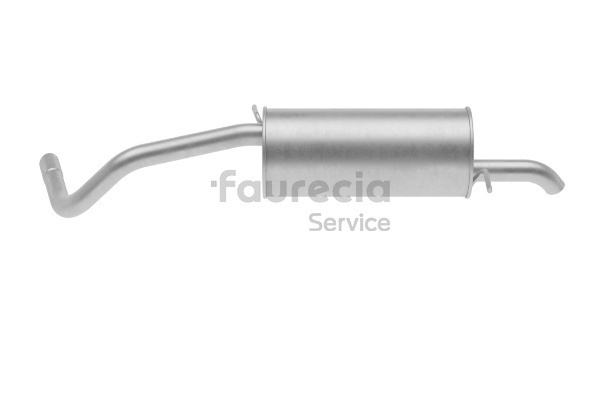 Faurecia FS63281 Zadnji lonec Skoda Fabia 6y5 1.4 60 km Bencin 2000
