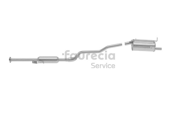 Faurecia FS67062 Zadnji lonec Suzuki Swift mk2 1.0 i 54 km Bencin 1991
