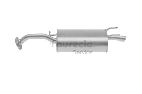 Faurecia 17430-14020 Silenciador trasero FS70058