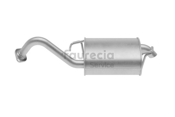Faurecia 174300D140 Πίσω σιλανσιέ FS70171