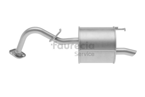 Faurecia FS70174 Τελικό εξάτμισης Toyota Yaris Mk2 1.0 VVT-i (KSP90) 71 PS Βενζίνη 2005