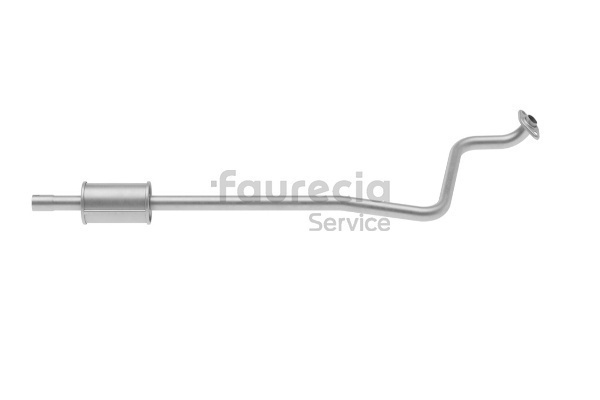 Faurecia FS70499 Forreste lyddæmper Toyota Yaris Mk1 1.0 (SCP10_) 65 HK Benzin 2004
