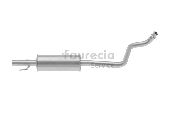Faurecia FS70503 Forreste lyddæmper Toyota Yaris Verso 1.5 (NCP21_) 106 HK Benzin 2003