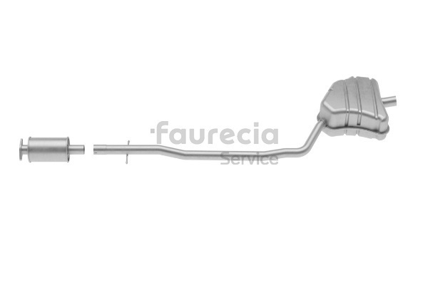 Faurecia FS72005 Zadnji lonec MINI Hatchback (R50, R53) 1.6 Cooper 116 km Bencin 2001