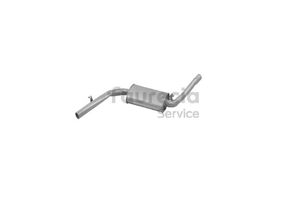 Faurecia FS80003 Mittelschalldämpfer VW Passat 32B 1.9 115 PS Benzin 1982