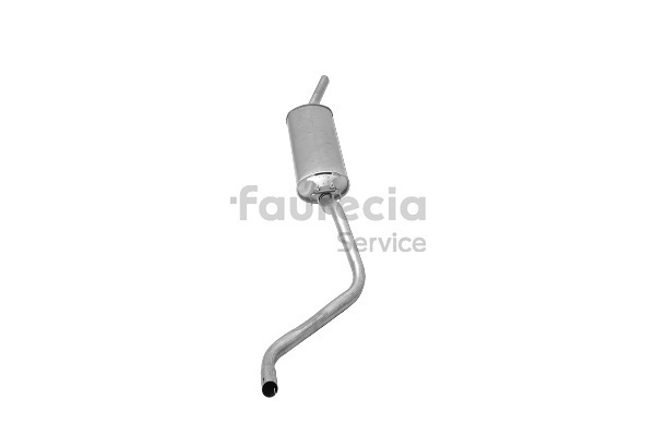 Faurecia 171.253.609 C Einddemper FS80008