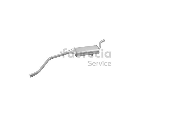 Faurecia FS80022 Zadnji lonec VW Polo 86c 1.0 Cat 45 km Bencin 1993