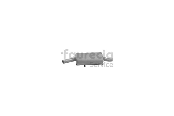 Faurecia FS80165 Τελικό εξάτμισης VW Passat 32B 1.9 115 PS Βενζίνη 1981