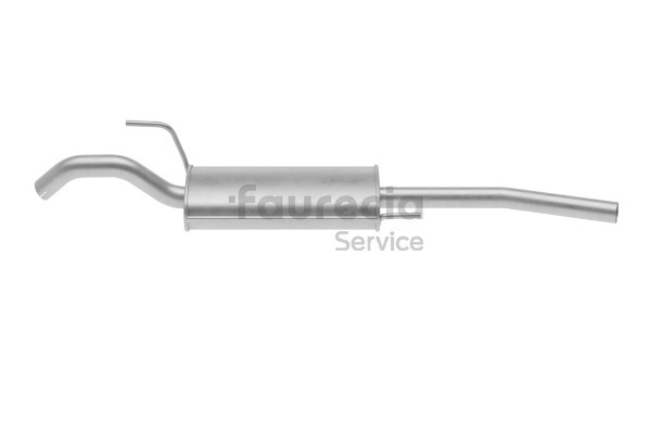 Faurecia FS80170 lyddemper Passat 3a5 1.6 75 hk Bensin 1988