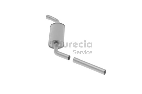 Faurecia 028253409C Panela de escape central FS80207
