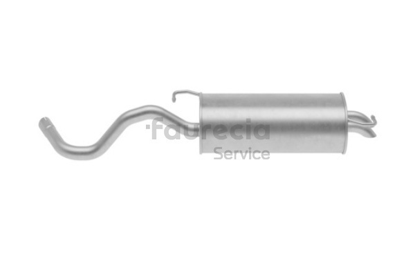 Faurecia FS80226 Zadnji lonec VW Beetle 9c 1.6 102 km Bencin 2002