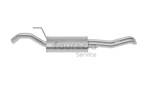 Faurecia FS80289 Endschalldämpfer VW Passat B3/B4 Kasten / Kombi (315, 3A5) 1.9 TD 75 PS Diesel 1996