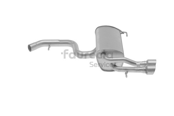 Faurecia FS80296 lyddemper Tiguan 5N 2.0 TFSI 4motion 200 hk Bensin 2018