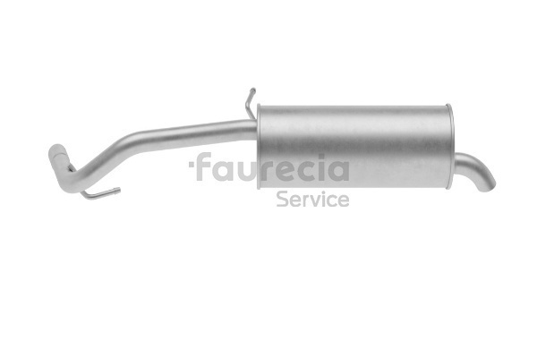 Faurecia FS80357 Zadnji lonec Skoda Fabia 6y2 1.4 16V 75 km Bencin 2008