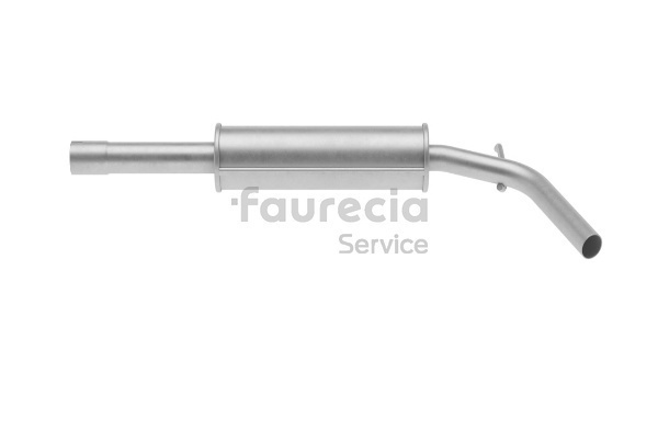Faurecia FS80441 Forreste lyddæmper Polo 6N2 1.4 16V 75 HK Benzin 1999