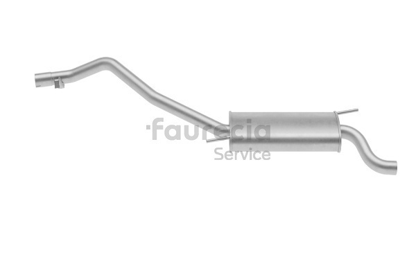 Faurecia FS80451 Endschalldämpfer VW T4 1.9 D 60 PS Diesel 1993