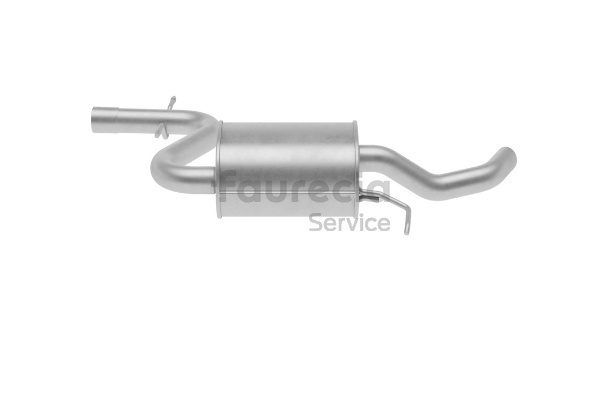 Faurecia FS80496 uitlaat middendemper 1T0253209B