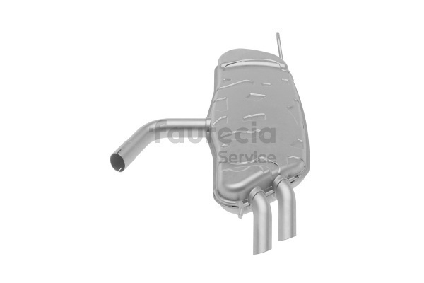 Faurecia 1K6 253 609 H Bakre eksospotte FS80515