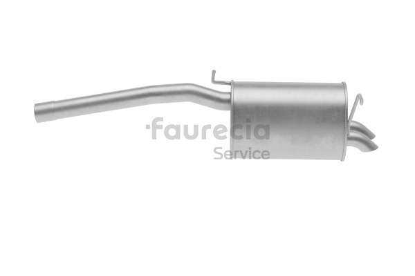 Faurecia FS80551 lyddemper VW Caddy 4 Kombi 2.0 TDI 4motion 122 hk Diesel 2020