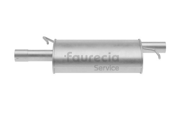 Faurecia FS80715 Forreste lyddæmper VW T5 Transporter 1.9 TDI 102 HK Diesel 2006