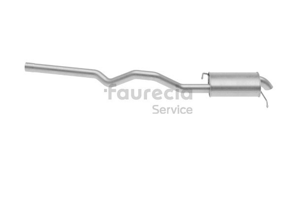 Faurecia FS80726 lyddemper VW Multivan T6 2.0 TDI 150 hk Diesel 2017
