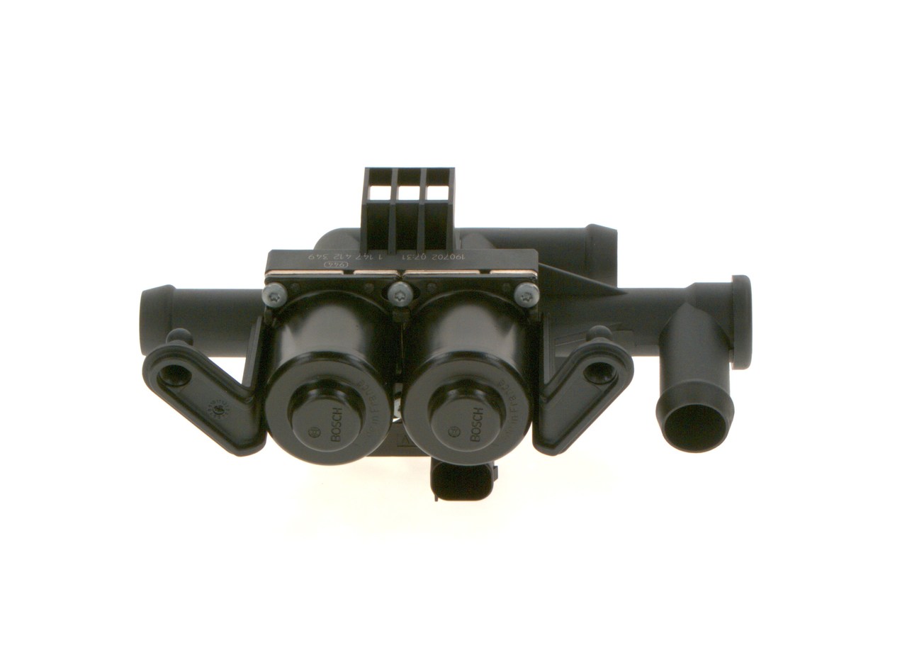BOSCH 1 147 412 349 Valdymo vožtuvas, aušinimo skystis BMW F10 520d 2.0 211 AG dyzelinas 2016