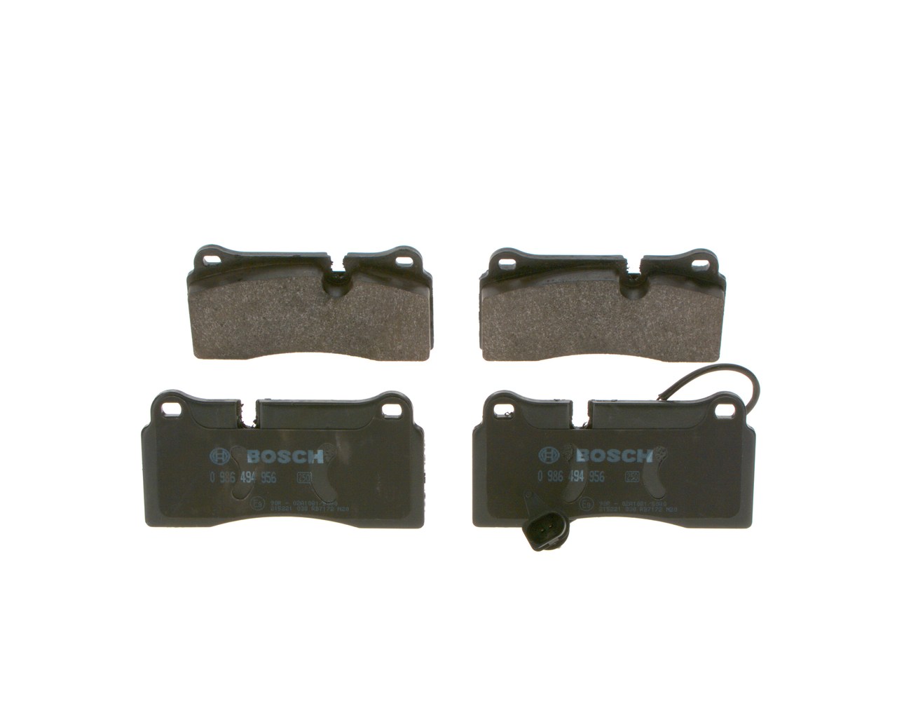 BOSCH 0 986 494 956 2010 LAMBORGHINI REVENTON Bremsbeläge hinten und vorne Preis
