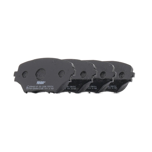 FERODO FDB1514 Τακάκια φρένων Toyota Rav4 XA20 1.8 (ZCA25_, ZCA26_) 125 PS Βενζίνη 2001
