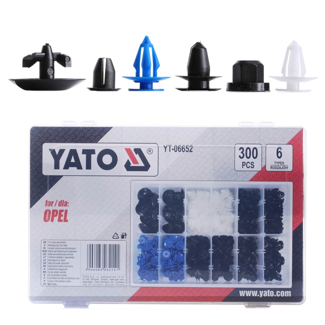 Clips, interieurbekleding YATO YT-06652