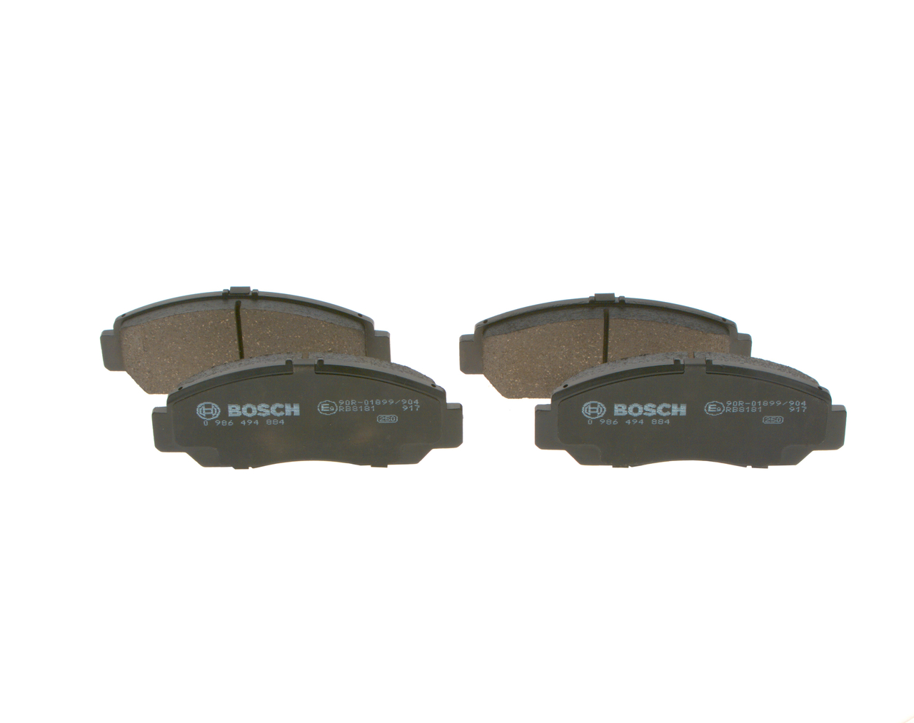 BOSCH 0 986 494 884 Jarrupalat KIA Sorento jc 3.5 195 hv Bensiini 2003